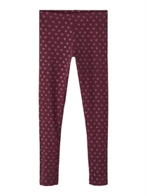 NAME IT Glimmer Leggings Vivian Fig